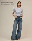 Amber_wears_Mabel_Low_Crew_Organic_Cotton_Cornflower_Breton_T-Shirt_in_size_8