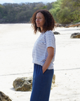SHORT SLEEVE STRIPE TEE