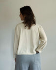Back patch pocket on grey marl joggers