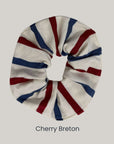 CHERRY_BRETON_Scrunchie_with_reused_fabric_remnants