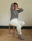 Classic Navy Breton with no logos