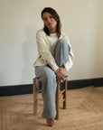 Kate Organic Cotton Grey Marl Joggers