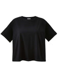 Hannah Black cropped women's t-shirt