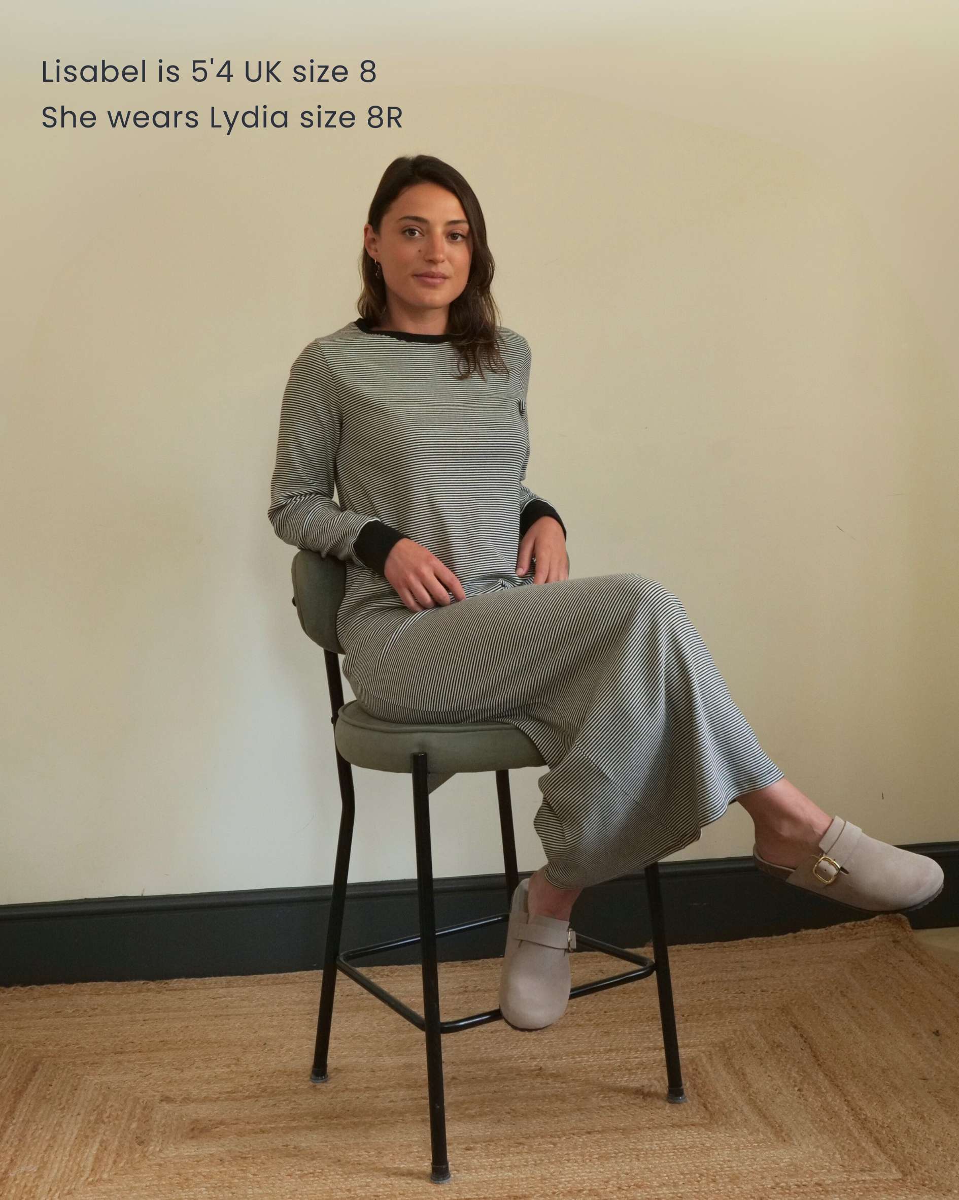 Lisabel_models_Lydia_Luxe_Ribbed_Dress_in_size_8_regular