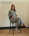 Lisabel_models_Lydia_Luxe_Ribbed_Dress_in_size_8_regular