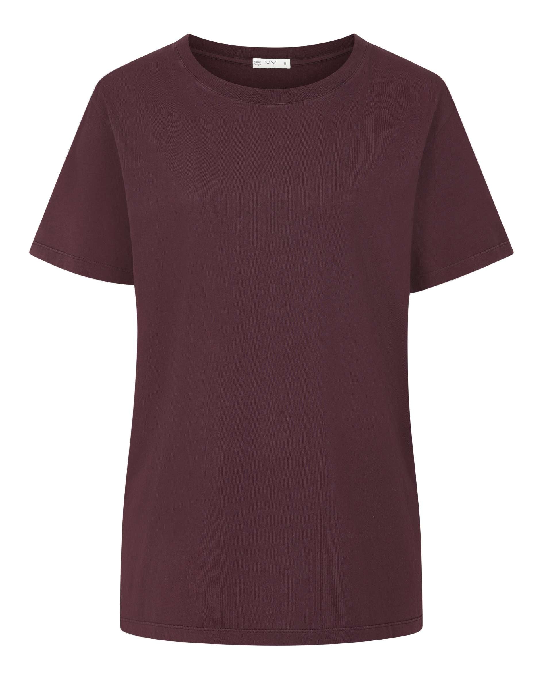 Maggie Organic Cotton Plum T-Shirt