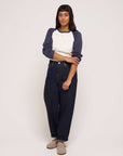 Nicola_Raglan_long_tshirt_navy ecru crew