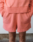Organic_cotton_sweat_shorts_in_watermelon_colour