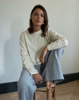 Kate Organic Cotton Grey Marl Joggers