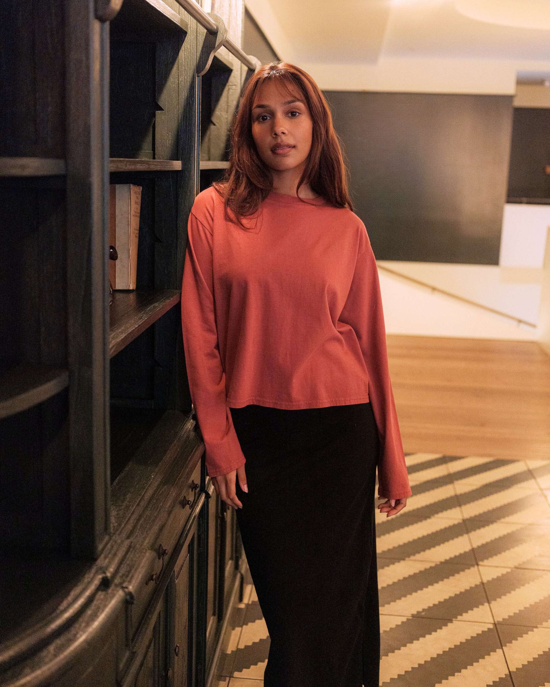 Raspberry pink organic cotton top