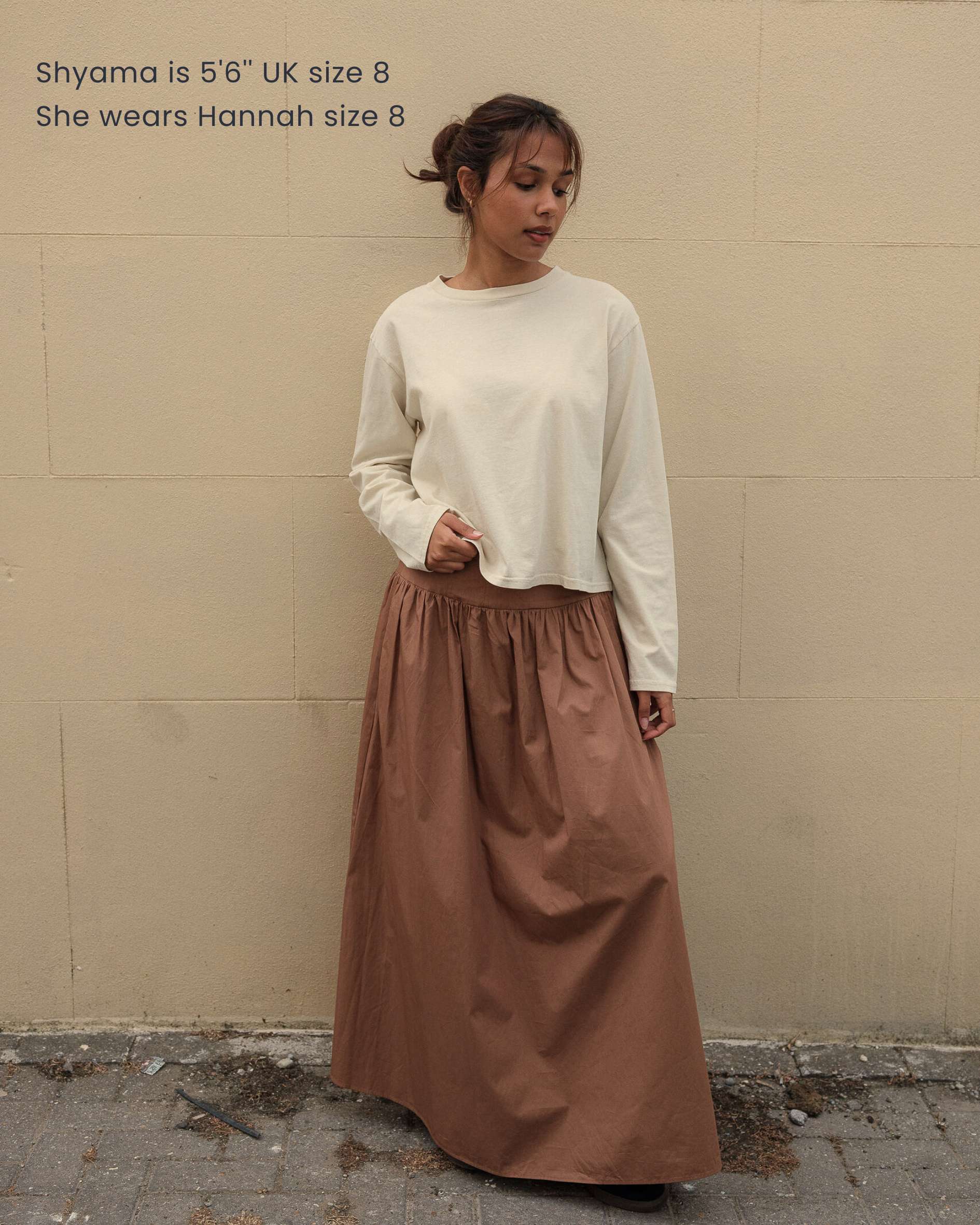 Shyama_wears_Hannah_Vanilla_size_8