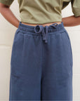 Kate Organic Cotton Vintage Navy Joggers
