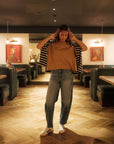 Toffee_coloured_cropped_organic_cotton_t-shirt