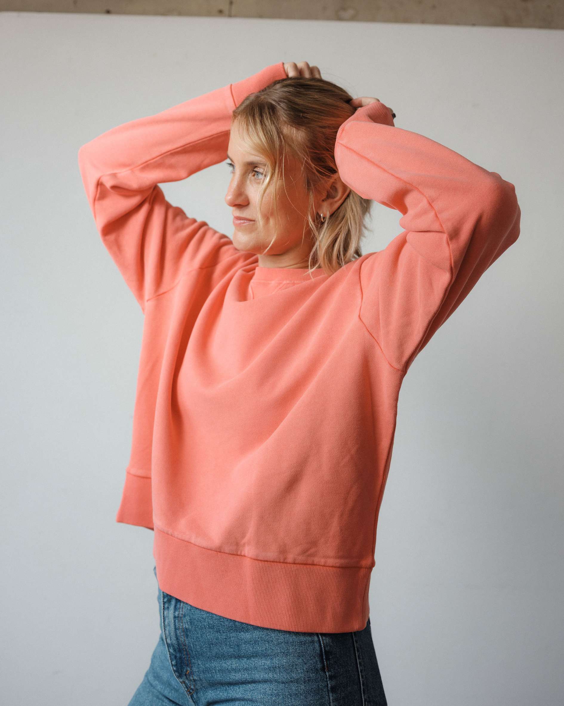 Watermelon organic cotton sweatshirt - Verity