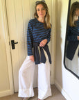 how to wear a breton top