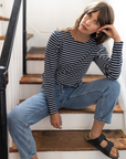 sustainable cotton breton t shirt