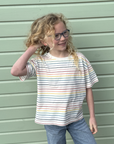 kids rainbow tee