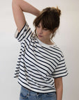 striped tops ladies