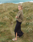 comfortable skirt for women in black