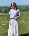 organic cotton lilac