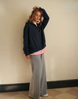 navy blue sweatshirt for women
