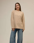 heavyweight organic cotton Breton top