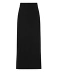 Black pencil skirt on a white background