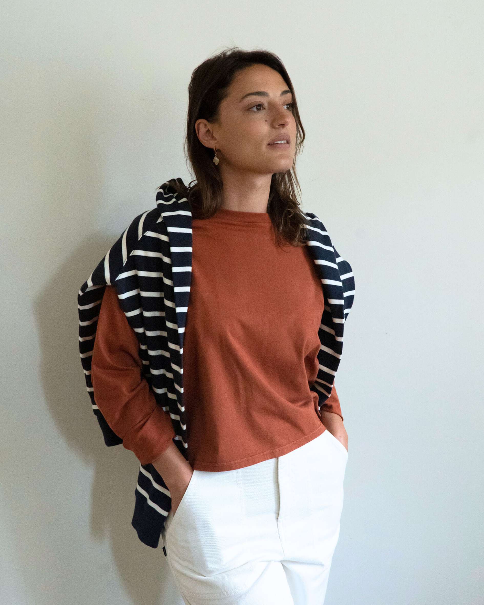 cinnamon organic womens tee