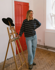 midnight_striped_organic_cotton_t-shirt_for_women