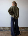 Kate Organic Cotton Vintage Navy Joggers