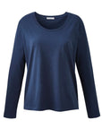 scoop neck womens tee long sleeve