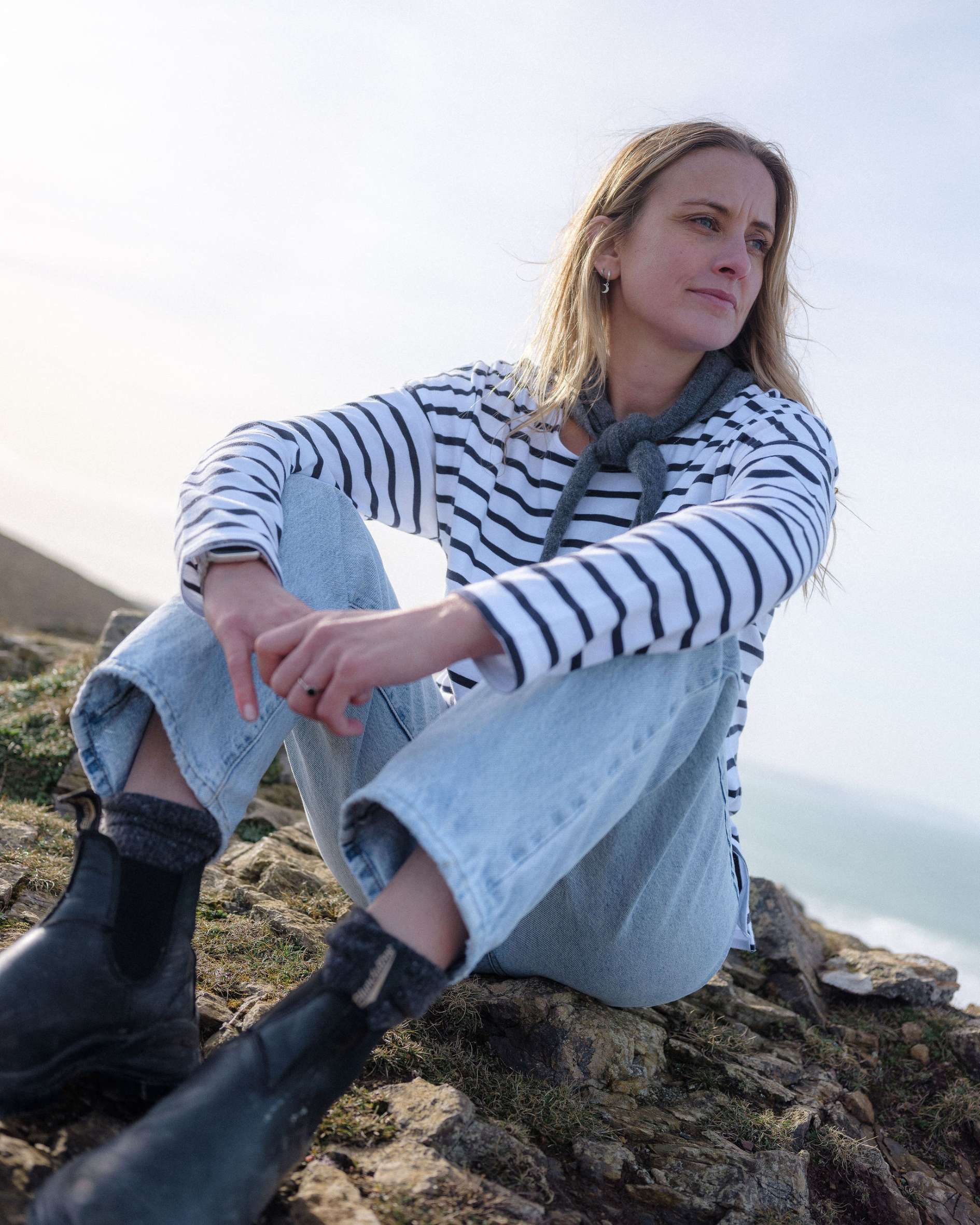 breton t shirt in organic cotton