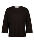 black t shirt from an ethical brand