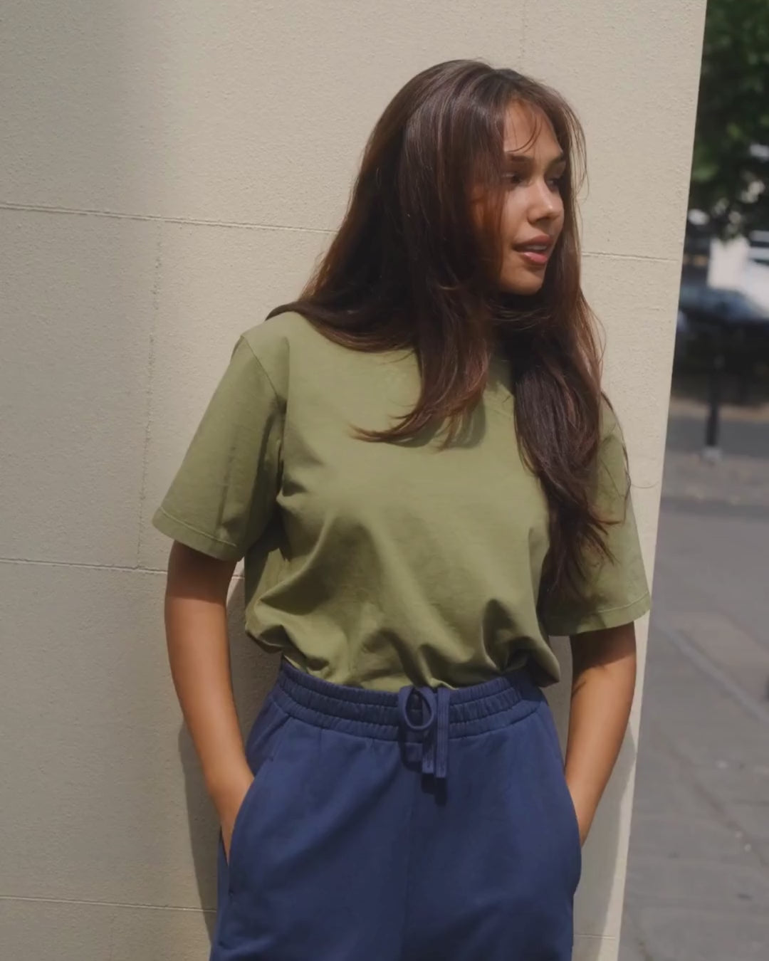 Maggie Olive Organic Cotton T-shirt video
