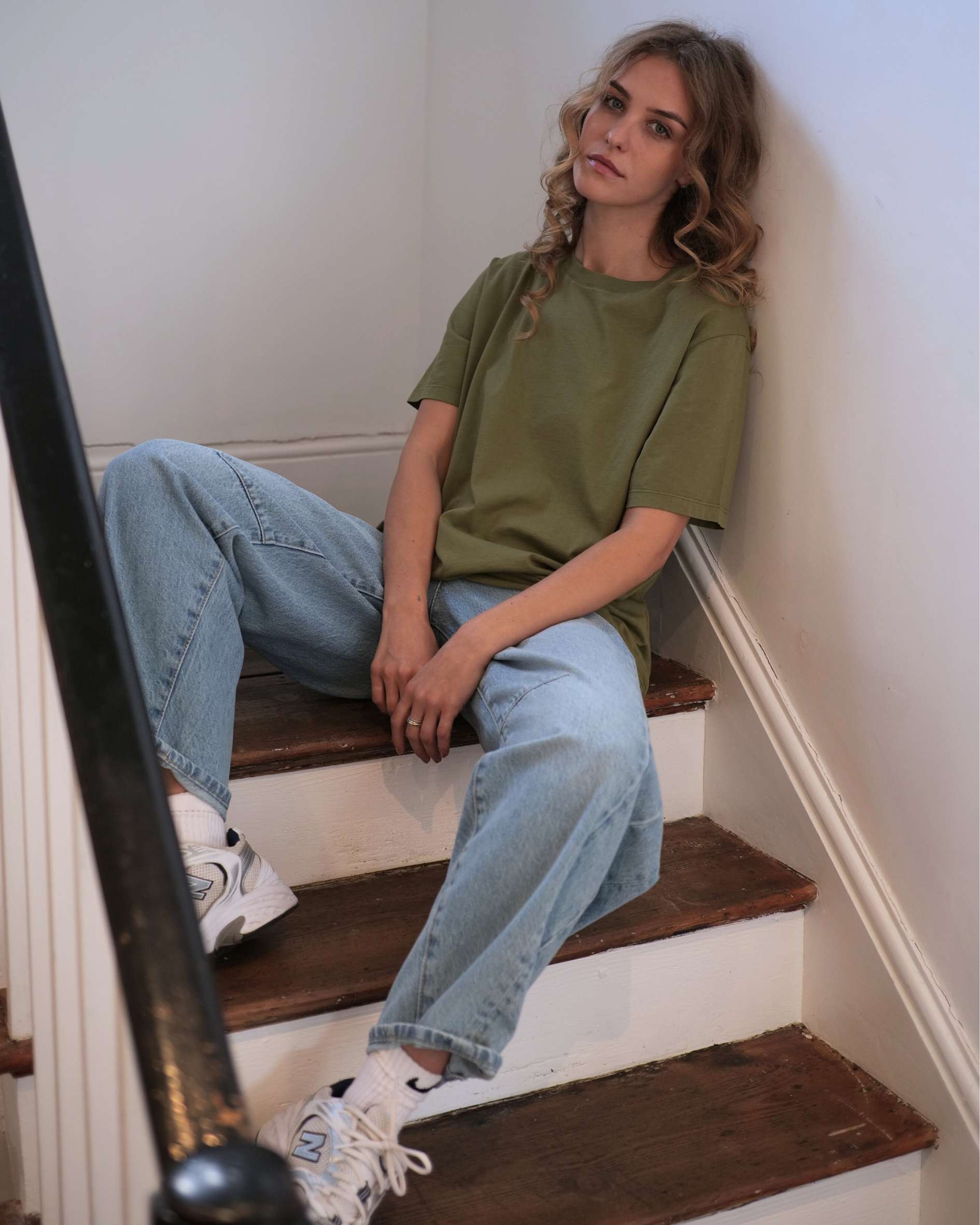 Olive_green_boyfriend_fit_t-shirt