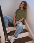 Olive_green_boyfriend_fit_t-shirt