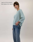 relaxed fitting sustainable clothing