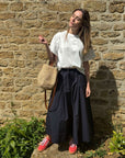 sustainable ecru t-shirt