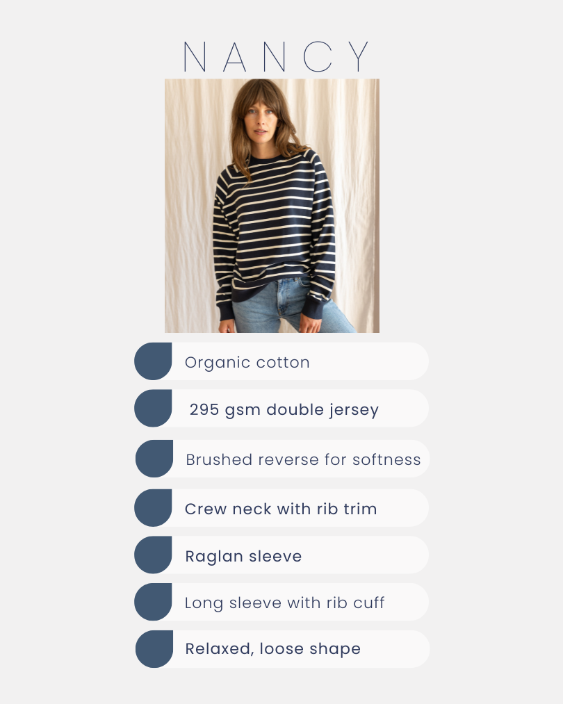 womens organic cotton sweatshirt