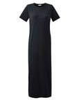 black t shirt dress