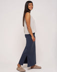 willow organic cotton grey vest mid skirt