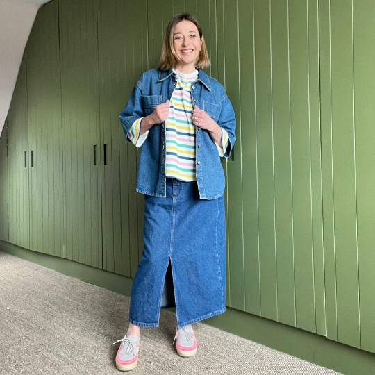 5 ways to wear Slowette stripes, with Hannah Rochell