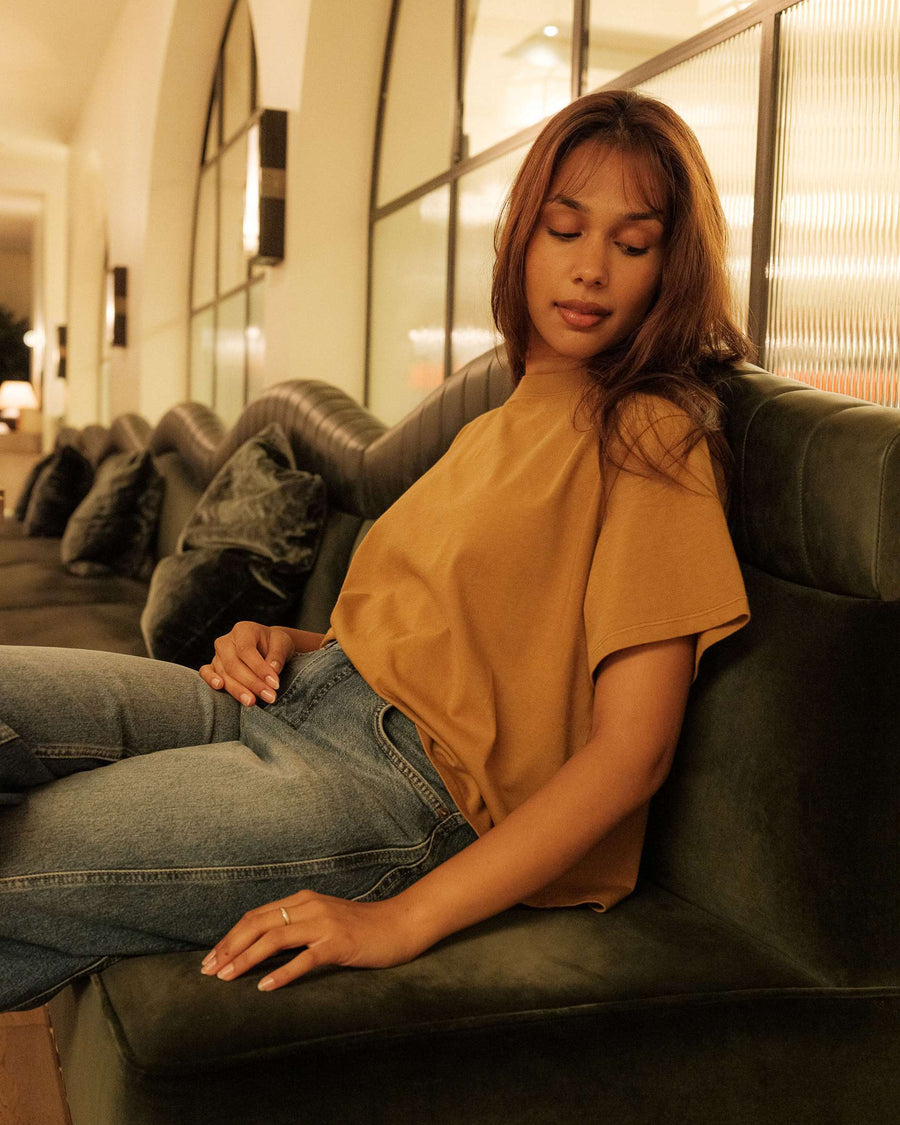 Best_organic_cotton_tshirt_in_toffee_colour