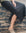 organic cotton black skirt