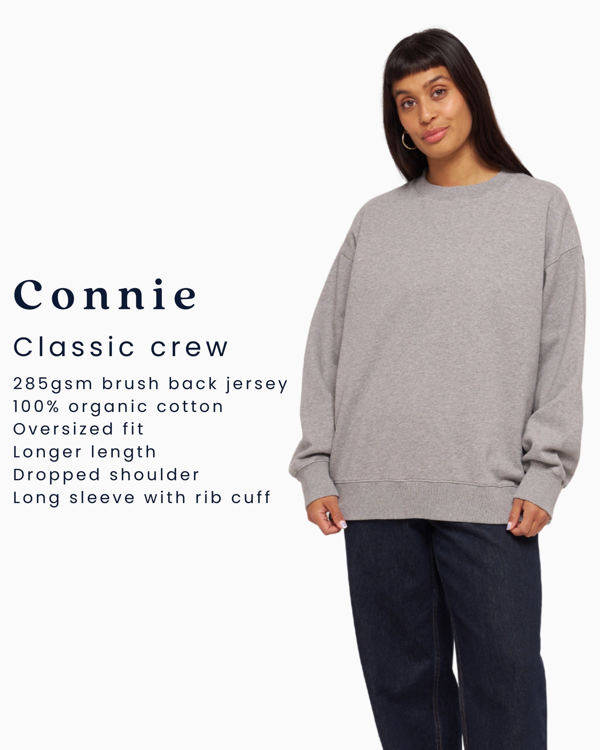 organic cotton sweatshirt