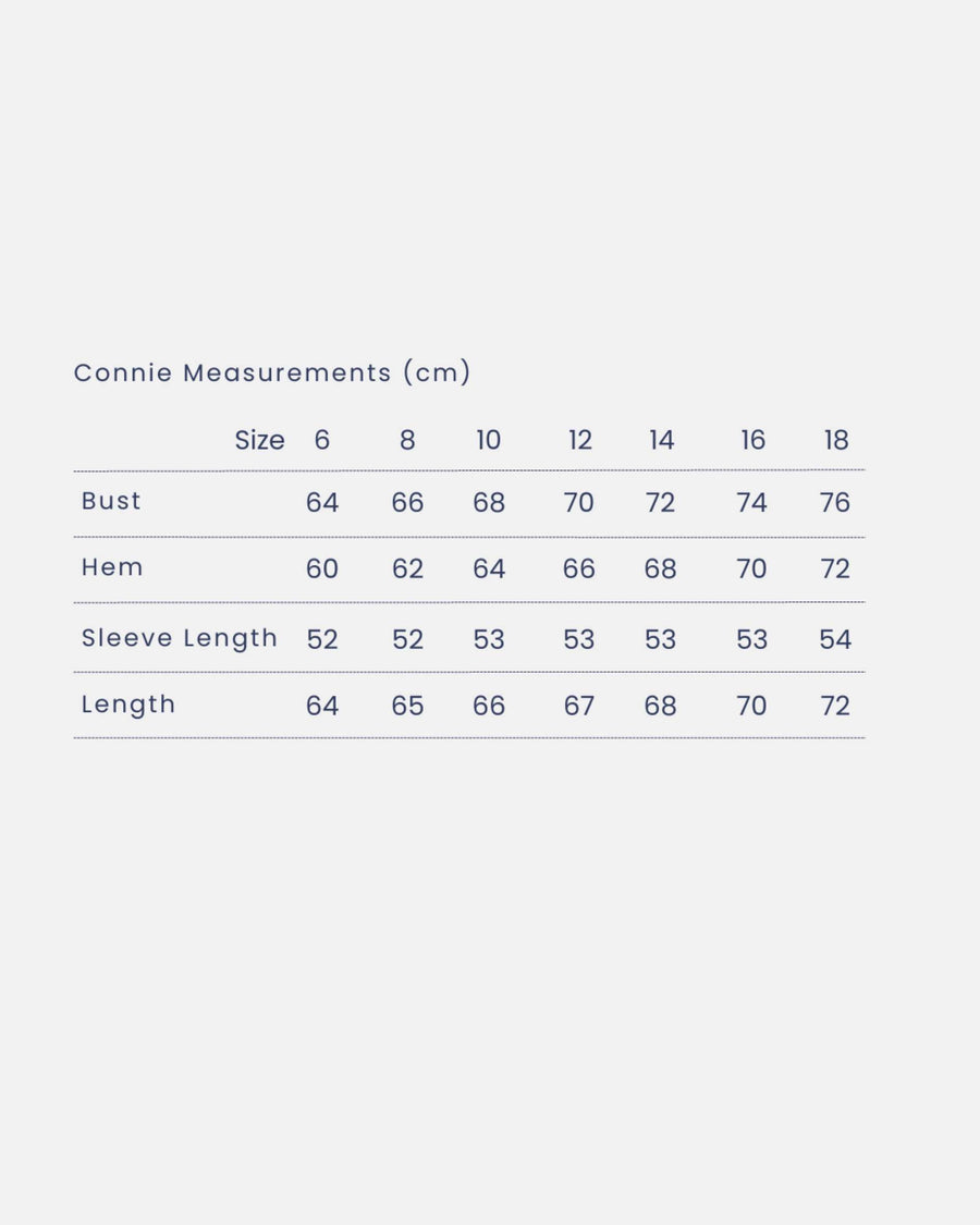 Connie measurements