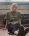 Dark_khaki_cropped_t-shirt_-_Hannah