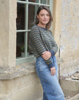 Green_and_navy_striped_t-shirt