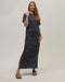 Elle Navy Stripe T-Shirt Dress