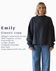 heavyweight oversized sweatshirt